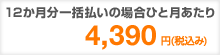 1����������4,390�~(�ō���)