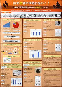 ベネッセSTEAMフェスタでの発表ポスターの画像