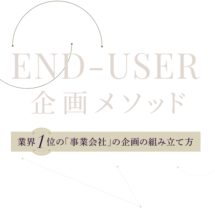 END-USER 企画メソッド