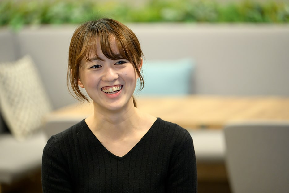 企画部ソリューション人事・総務グループ人事チーム 伊藤奈菜子さん