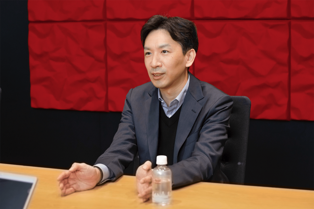 デジタル戦略推進部DX推進グループ課長 山根 寛司さん