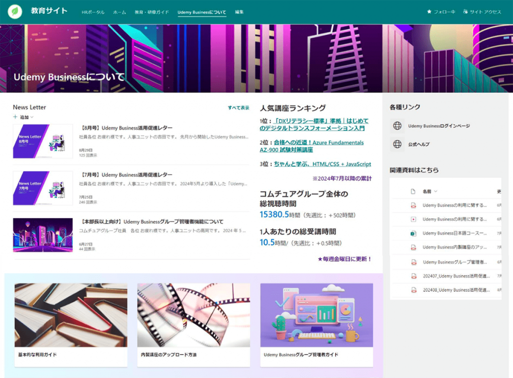 図3 教育サイト