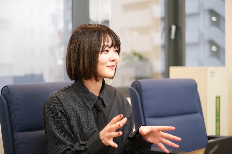 グロースアカウント部 グロースアカウント1課 山野邉未空さん