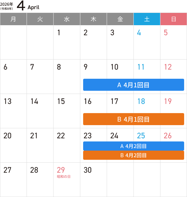 4月