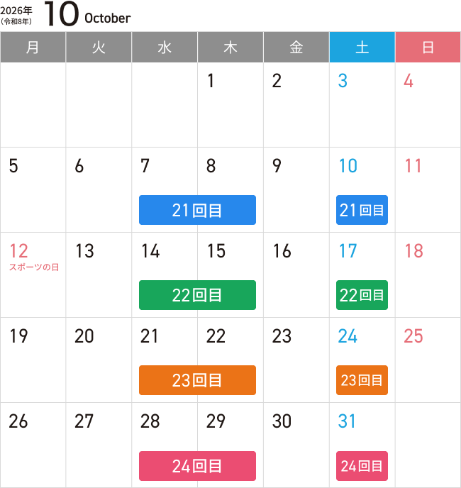 10月