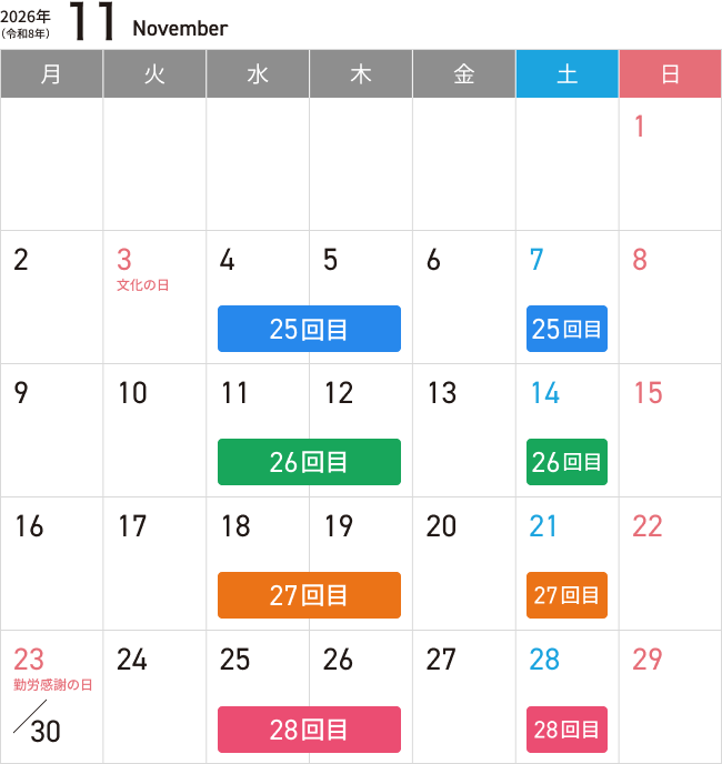 11月
