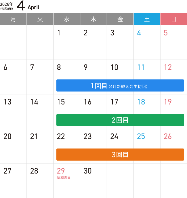 4月