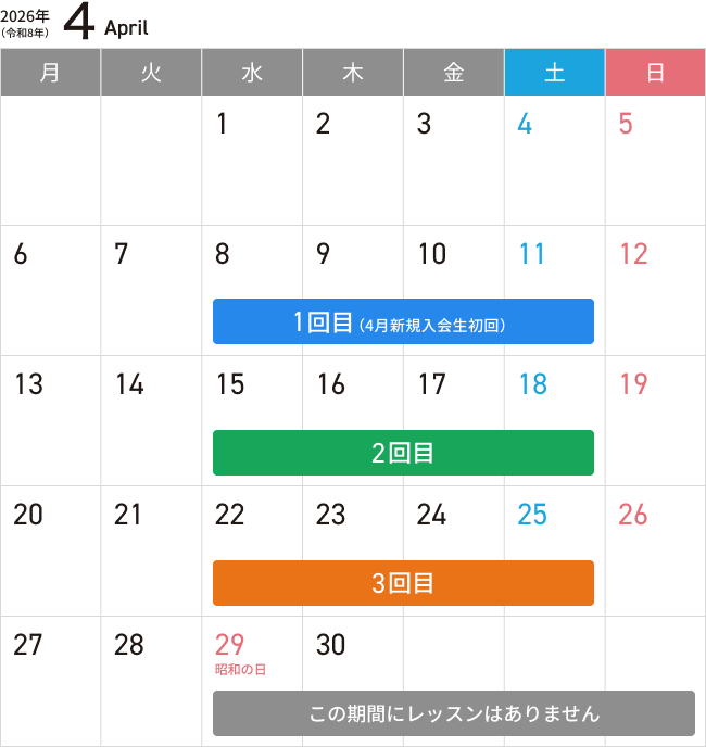 4月