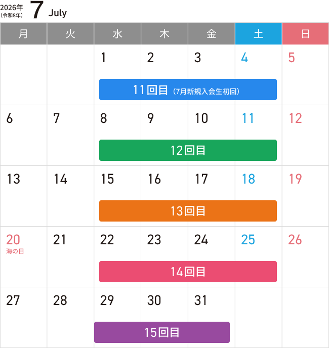7月