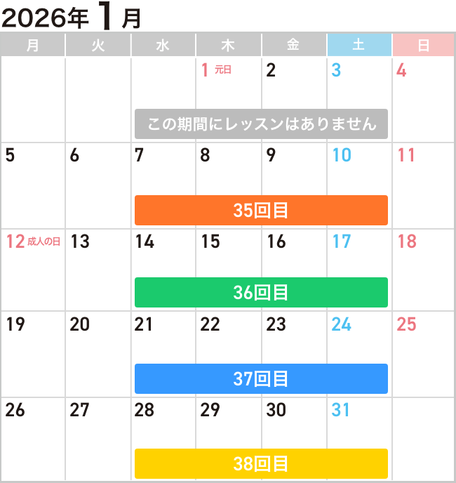 1月