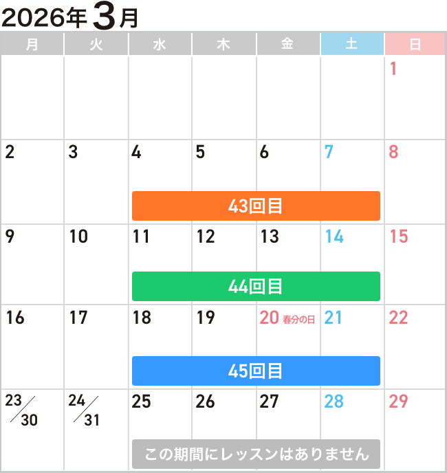 3月